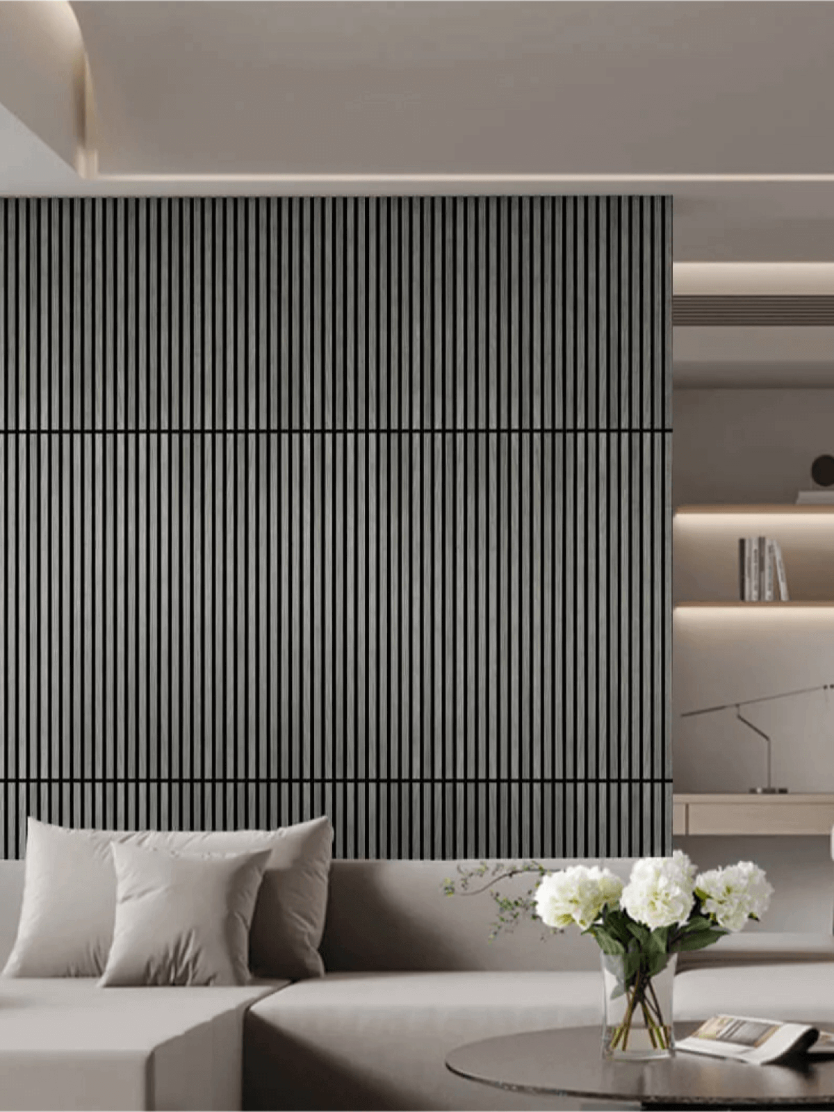 Рейкові панелі LINES MINI - Дуб Gray