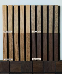 Lines color samples - under wood 4pcs - signatures