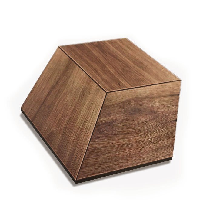 Зразок дерев'яної плитки Rhombus – Дуб Amber